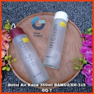 350ml Glass Water Bottle BAMD2/XH-315 GQ-7