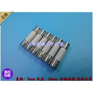 American Lite Ceramic Fuse Tube T6.3 AH250V 021506. 3MXP 5X20 Slow Melting