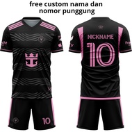 Jersey Inter miami away 2024 free custom Name And Back Number Can Unit