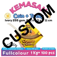 CUSTOM BOX COIN 11 x 3 x 11 CM Club Cover