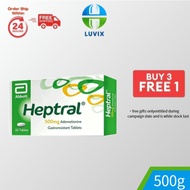 【Luvix】 肝炎Heptral 400mg Tablets 30's | Exp: Jan-26 Heptral Abbott Heptral护肝