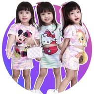 Candiee Skirt Terno 1-7yrs old