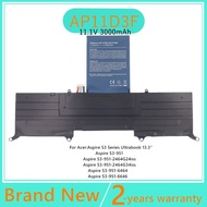 New Laptop battery For Acer Aspire S3 Series Ultrabook 13.3" AP11D3F AP11D4F MS2346 S3-951 3ICP5/65/