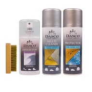 英國伯爵DASCO 球鞋洗護旗艦組 球鞋清潔 防水噴霧 除臭噴霧