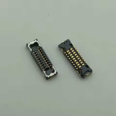 2pcs/lot Small Front Camera FPC Connector on board Motherboard For iphone X XS XR XS MAX XSMAX mainb