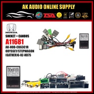 Honda Odyssey/Stepwagon(GATHERS) Car Stereo Power Harness Socket With Canbus For Android Player -A11