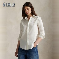 Polo Ralph Lauren เสื้อเชิ้ตผู้หญิง รุ่น WMPOSHTNDO20941 สีเบจ