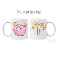 Mug Cute Zodiac Sign Aries Icon
