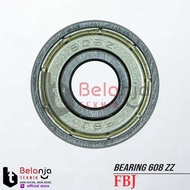 FBJ Bearing 608 ZZ 608ZZ Single Ball Bearing 8 x 22 x 7