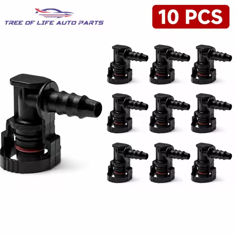1/2/5/10x Car Fuel Line Hose Coupler Pipe Quick Release Connector 8200139172 For FOR RENAULT DACIA 1
