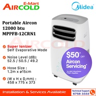 Midea Portable Aircon 12000 btu MPPFB-12CRN1