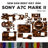 Sony A7C Mark II Camera Skin (Many models) | 3M Film sticker for Alpha 7C II anti-fouling