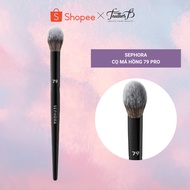Feather B - Blush Brush - Block Forming - Sephora 79 PRO Chalk setting