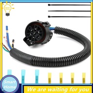 [Hmou]  7 Pin Trailer Wiring Harness USCAR Connector for  ,  ,  ,12-16 AWG Copper Wire