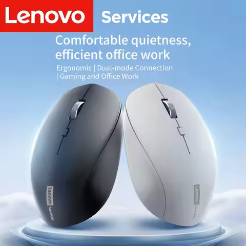 Lenovo 2.4Ghz Trackball Ergonomic Silent Click Mouse Lightweight PortableLong Battery Life For Deskt