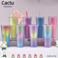 FACC-H Straw Water Bottle, Party Supplies Plastic Diamond Studded Cup, Durable with Straw 1000ml Starbuck Cup Travel Fitness