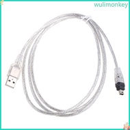 WU 4 5ft 1 4m USB to Firewire IEEE 1394 4 Pin iLink Adapter Cord Data Cable Wire