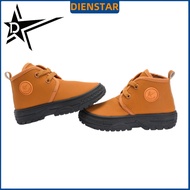 (DIENSTAR)Girls Ale Boots Fashion Non-slip Boys PU Leather Short Boots Children Korea Boots Fall Tod