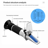 in 1 Car Automotive Antifreez Battery fluid Refractometer Urea Adblue Glass Freezing point Water Tes