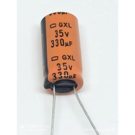 Elco 330uf 35v orange