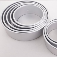 4/6/7/8 inch Round Aluminium Alloy Round Cake Pan Baking Mould with Removable Bottom