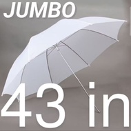 43 inch jumbo photo studio umbrella 43 inch large white standard photo umbrella 43 in studio light d