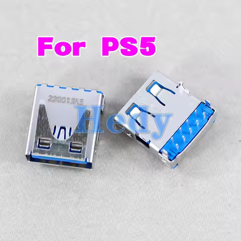 1PC Video Interface Jack Connector HDMI-Compatible For PS5 Console 3.0 2.0 USB Socket TV interface C