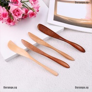 AG Delicate Natural Wooden Butter Knife Cheese Spreader Handcraft Kitchen tool
