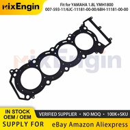 Motorboat Engine Cylinder Pad HEAD GASKET Fit For 1.8L YMH1800 Yamaha FX CRUISER SHO 007-593-11 6JC-