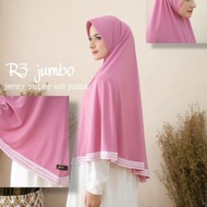 HIJAB INSTAN JERSEY R3 JUMBO XL NEW JUMA