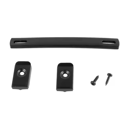 Amp Handle Guitar Handle Black Grip Handle Includes Mounting Hardware PVC + Metal For Guitar Amplifi