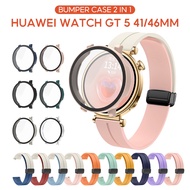 Bumper Case 2 in 1 Huawei Watch GT 5 41/46MM Bumper Case 2 in 1 Huawei Watch GT 5 46MM 41MM PC Prote
