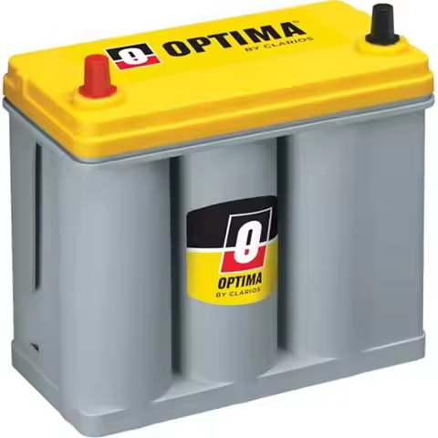 High Performance YellowTop Dual Purpose Sealed AGM Battery for Cars Trucks SUVs 450 CCA Maintenance 