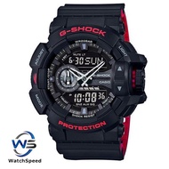 Casio G-Shock Black &amp; Red Series Special Color Ana-DIgi Men's Watch GA-400HR-1A