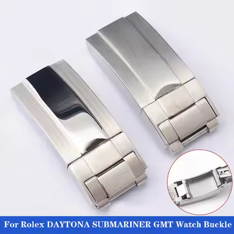 Watch Band watch Clasp For Rolex DAYTONA SUBMARINER GMT Yacht-Master Solid Stainless Steel Folding W