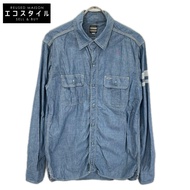 Momotaro Jeans淺藍色「Shutsjin」牛仔布工裝襯衫，42碼 [二手]