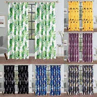 CS_ <NEW 2024 GENERATION> LANGSIR (120*210cm) Hook Type Features in 1 Curtain / Semi Blackout Curtai