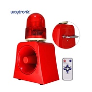 brand-new Outdoor Portable Safety Alarm Annunciator Industrial Waterproof Motion Sensor LED Audible 