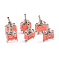 SPST DPDT 250V 15A Toggle Switch 2 3 Position Latching on-off on-on on-off-on E-TEN1322 1021 1122 12