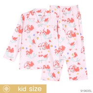 Josilins ชุดนอน เด็กหญิง ป้าย momoji ลิขสิทธิ์ ดิสนีย์ Disney Princess เจ้าหญิง ผ้าวูเว่น เสื้อแขนยา