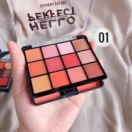 Sivanna HELLO Perfect HF5016 New Eye Color Palette, Blush, Shine