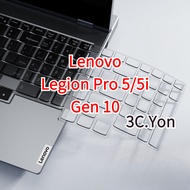 Keyboard Cover Legion Pro 5 5i Gen 10 Gaming Laptop Lenovo 16'' Inch Keypad Cover Dust Proof Transpa