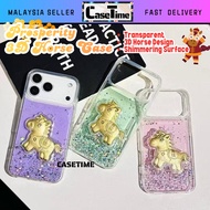 SAMSUNG A02S A03 A04S A13 5G A32 A33 5G A52 A52S J2 GRAND PRIME fon sarung lucky gold horse cny glit