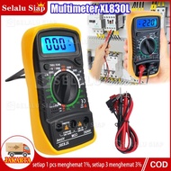 (dalam Stok Dikirim Dari Jakarta)Multimeter XL830L Portable LCD Digital Multimeter XL830L Voltmeter