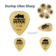 Guitar pick DUNLOP ultex sharp 433p pick 0.73 0.90 1.0 1.14 1.40 2.0 mm