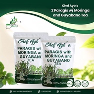 CHEF AYBS PMGT BUNDLE || 2 PACKS PARAGIS WITH MORINGA AND GUYABANO TEA || 20 TEA BAGS PER PACK