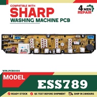 ESS789 COMPATIBLE WITH SHARP WASHING MACHINE PCB BOARD (CONTROL BOARD) ESS-789 ESS 789