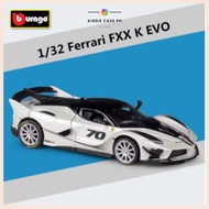 Burago Ferrari FXXK Evo With Acrylic Box Die-Cast 1:32 1/32 Scale Toy Car Collection Alloy Toy
