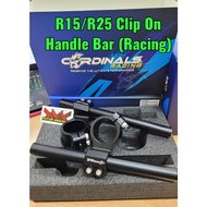 CARDINALS RACING R15/R25 CLIP ON HANDLE BAR (RACING) 47mm