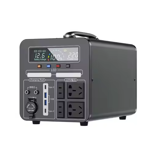 Wholesale 1000W Watts With Panel Included Solar Power Station Use Emergency Outdoor Generator